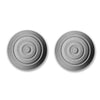 Shutter Topper Silver Chrome (12 mm)