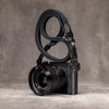 No Slice Steel Core Trailflex Adjustable Camera Strap - Stealth