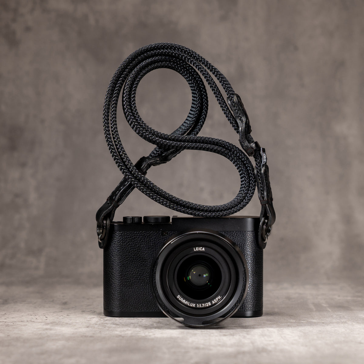 No Slice Steel Core Trailflex Adjustable Camera Strap - Stealth