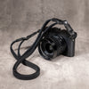 No Slice Steel Core Trailflex Adjustable Camera Strap - Stealth
