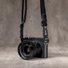 No Slice Steel Core Trailflex Adjustable Camera Strap - Stealth