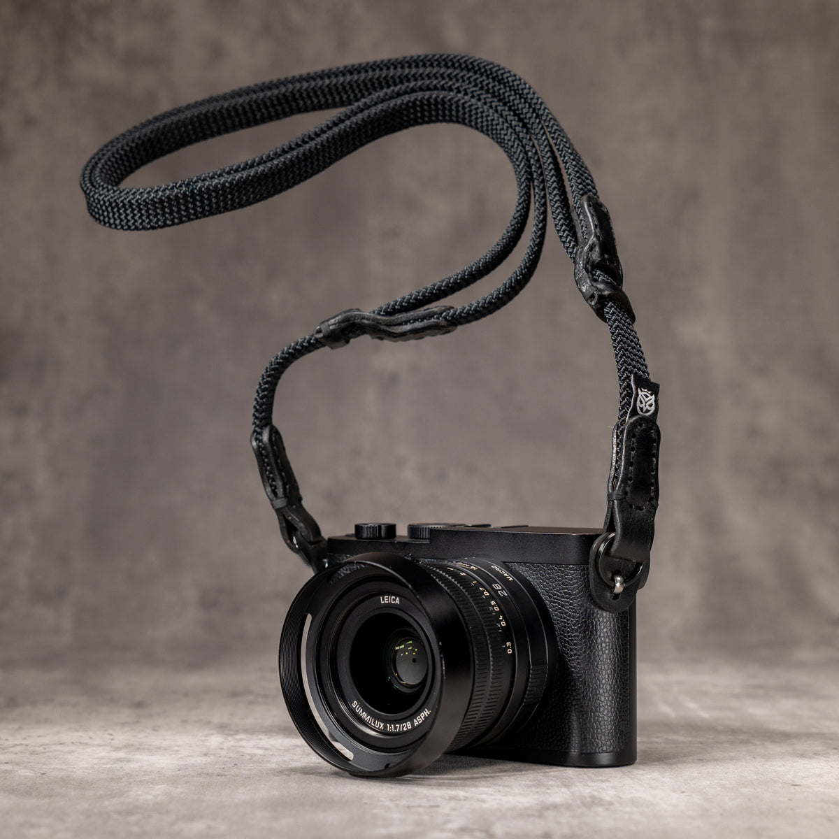 No Slice Steel Core Trailflex Adjustable Camera Strap - Stealth