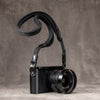 No Slice Steel Core Trailflex Adjustable Camera Strap - Stealth
