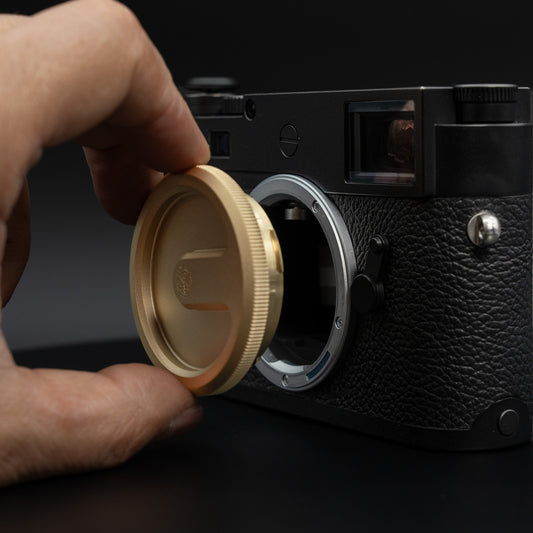 Leica Weather Sealed M Body Cap Solid Brass - view 6