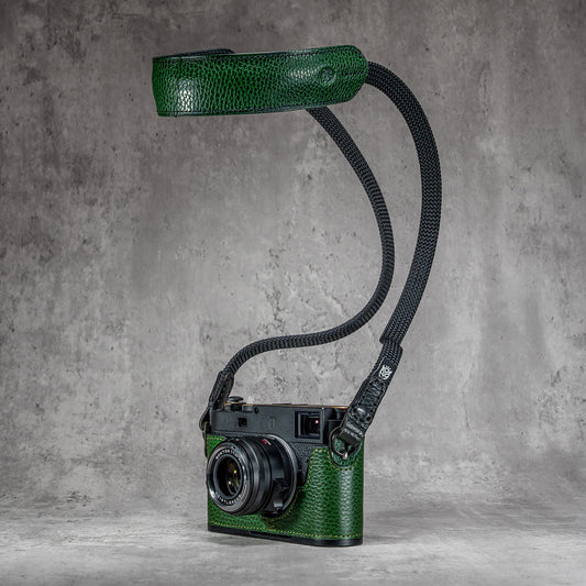 FlexCase & Classic Flat Padded Rope Camera Strap Set - Emerald Gloss Save $50 on SET