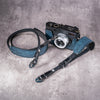 FlexCase & Classic Flat Padded Rope Camera Strap Set - Cobalt Patina Save $50 on SET