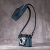 FlexCase & Classic Flat Padded Rope Camera Strap Set - Cobalt Patina Save $50 on SET