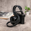 No Slice Steel Core Flat Rope Camera Strap - Stealth
