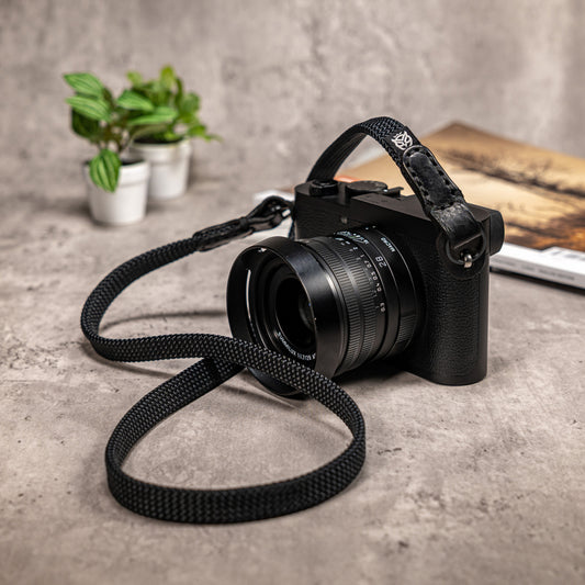 Classic Flat Rope Camera Strap - Stealth