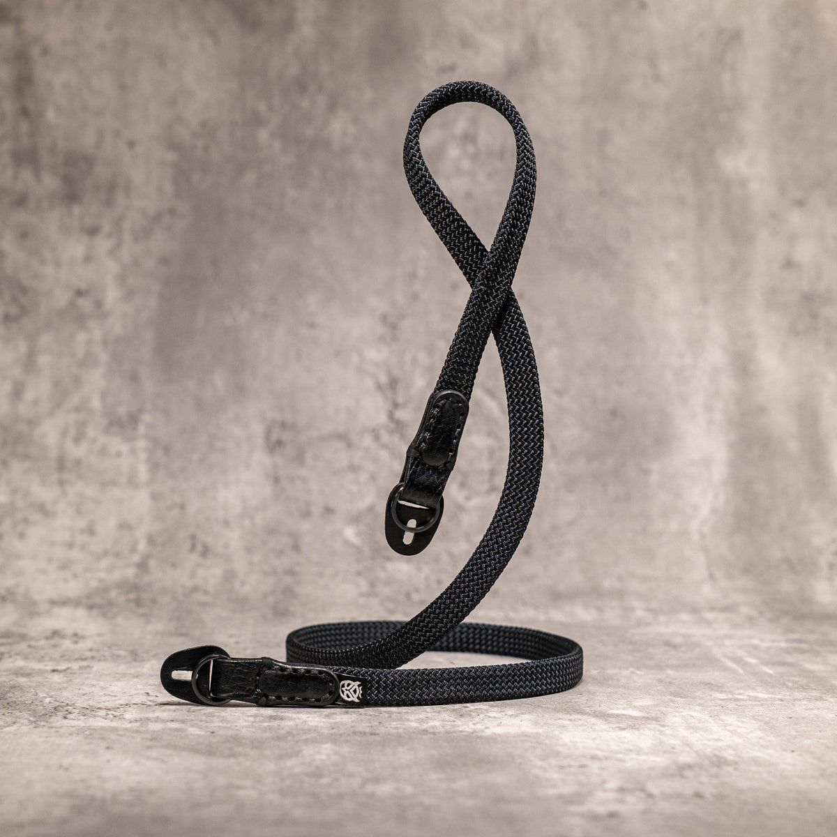No Slice Steel Core Flat Rope Camera Strap - Stealth