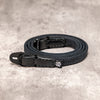 No Slice Steel Core Flat Rope Camera Strap - Stealth