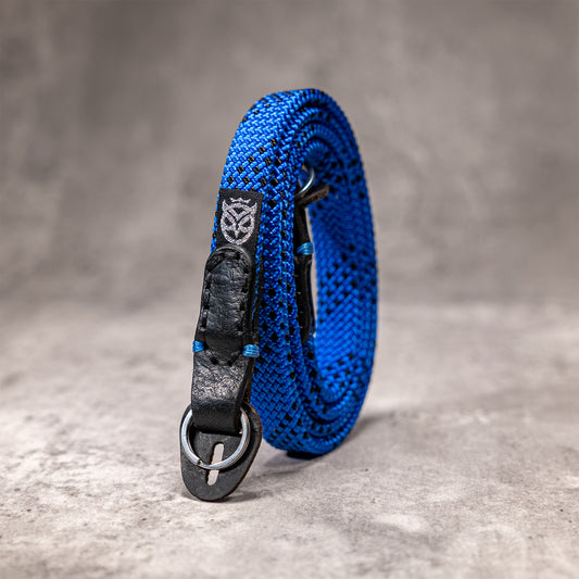Classic Flat Rope Camera Strap - Blue