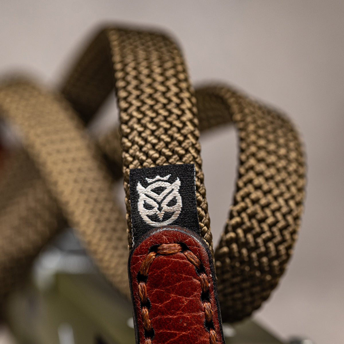 No Slice Steel Core Flat Rope Camera Strap - Outback