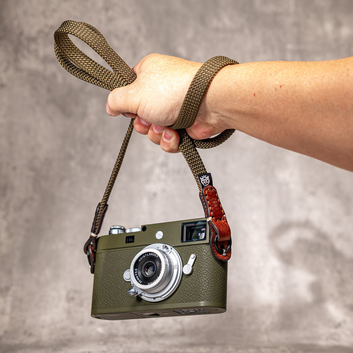 No Slice Steel Core Flat Rope Camera Strap - Outback