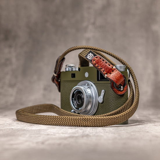 No Slice Steel Core Flat Rope Camera Strap - Outback