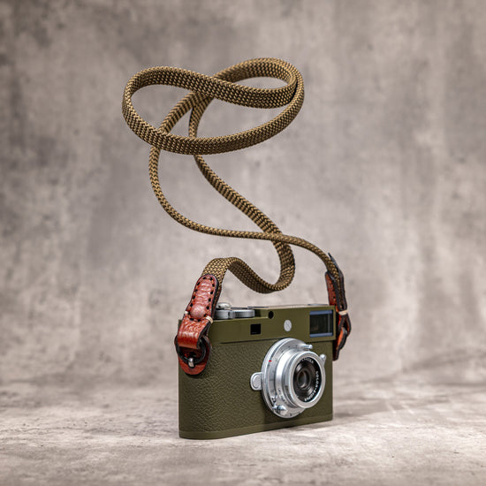 No Slice Steel Core Flat Rope Camera Strap - Outback