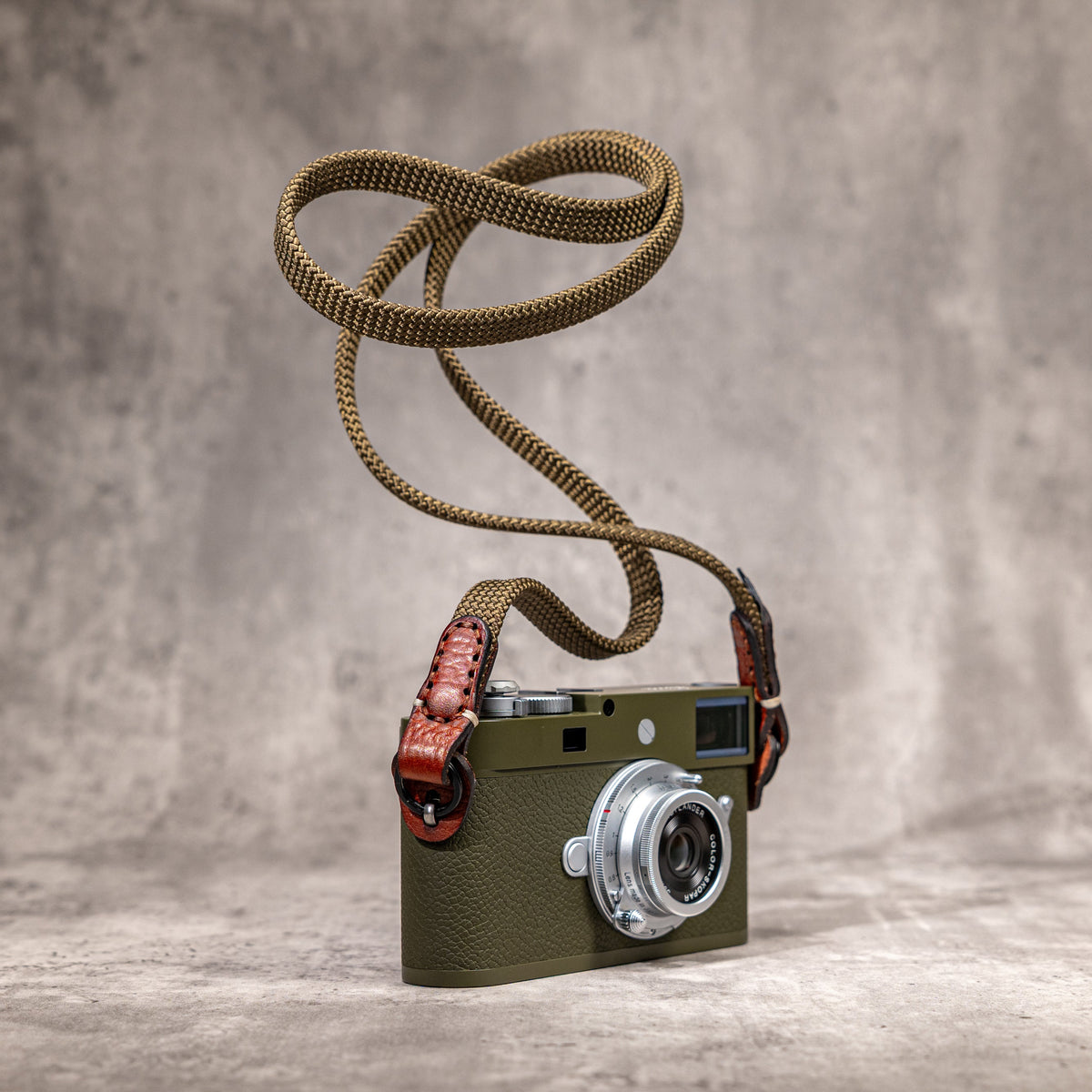 No Slice Steel Core Flat Rope Camera Strap - Outback