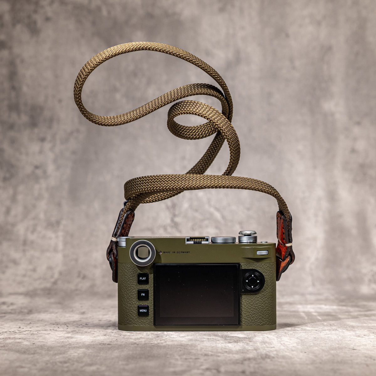 No Slice Steel Core Flat Rope Camera Strap - Outback