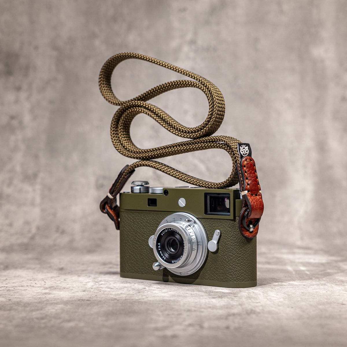 No Slice Steel Core Flat Rope Camera Strap - Outback
