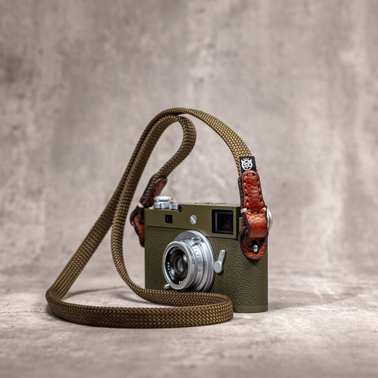 No Slice Steel Core Flat Rope Camera Strap - Outback