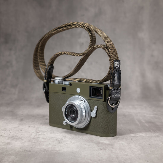 Classic Flat Rope Camera Strap - Safari