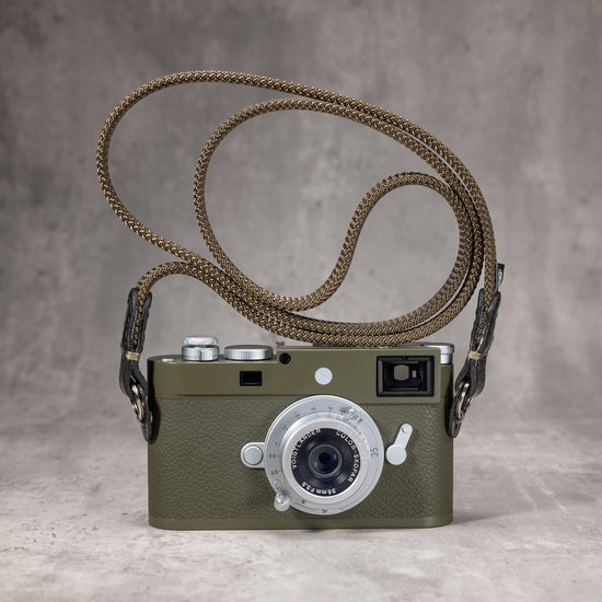 Classic Flat Rope Camera Strap - Safari