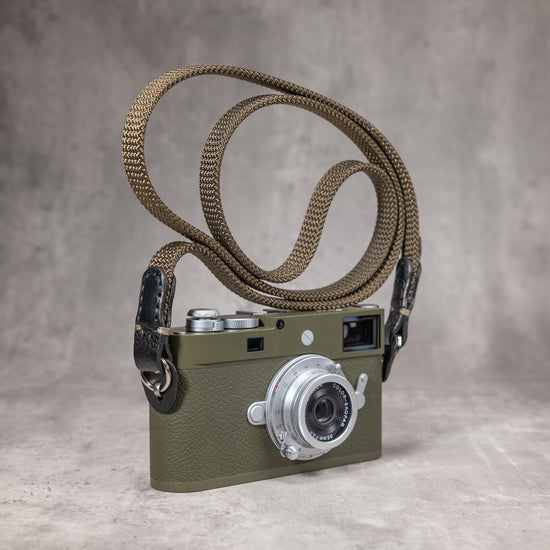 Classic Flat Rope Camera Strap - Safari