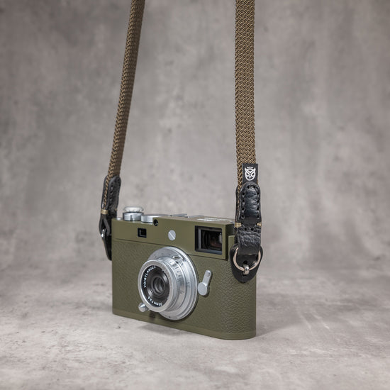 Classic Flat Rope Camera Strap - Safari