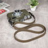 Classic Flat Rope Camera Strap - Safari