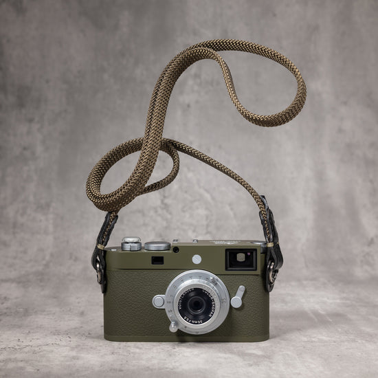 Classic Flat Rope Camera Strap - Safari