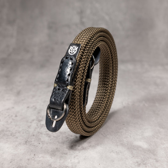 Classic Flat Rope Camera Strap - Safari