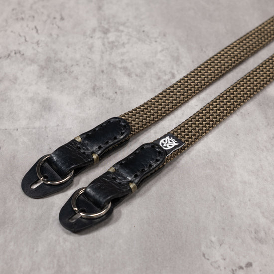 Classic Flat Rope Camera Strap - Safari