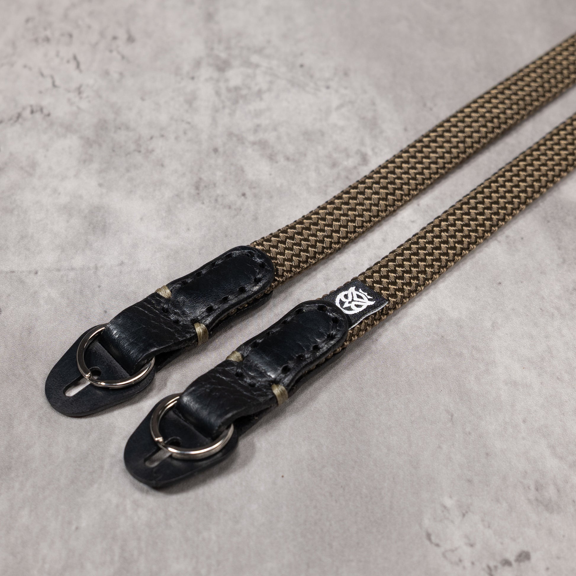 Classic Flat Rope Camera Strap - Safari
