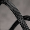 Classic Round Rope Camera Strap - Black with red accent