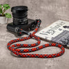 Classic Round Rope Camera Strap - Blaze