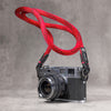Classic Round Rope Camera Strap - Red