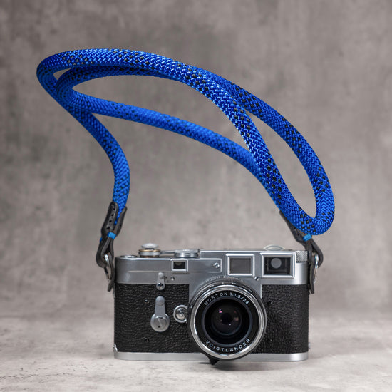 Classic Round Rope Camera Strap - Blue