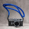 Classic Round Rope Camera Strap - Blue