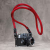 Classic Round Rope Camera Strap - Red