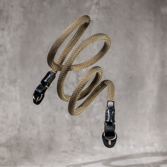 Classic Round Rope Camera Strap - Safari
