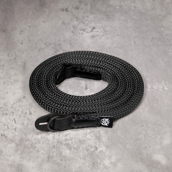 No Slice Steel Core Round Rope Camera Strap - Stealth