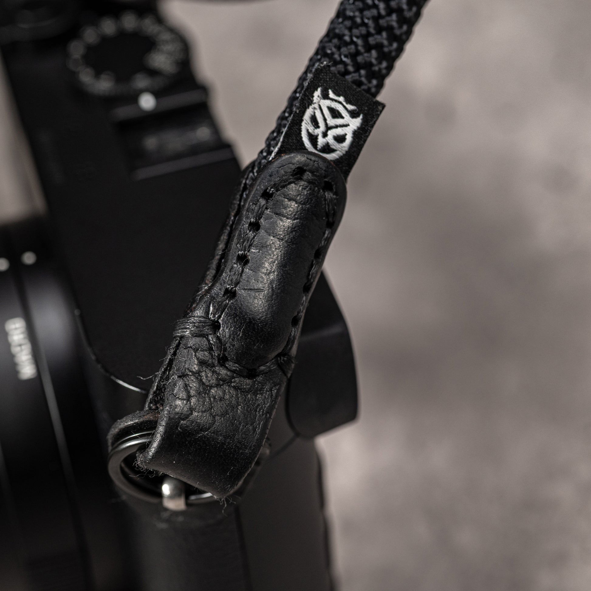 Classic Round Rope Camera Strap -  Stealth