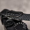 No Slice Steel Core Round Rope Camera Strap - Stealth