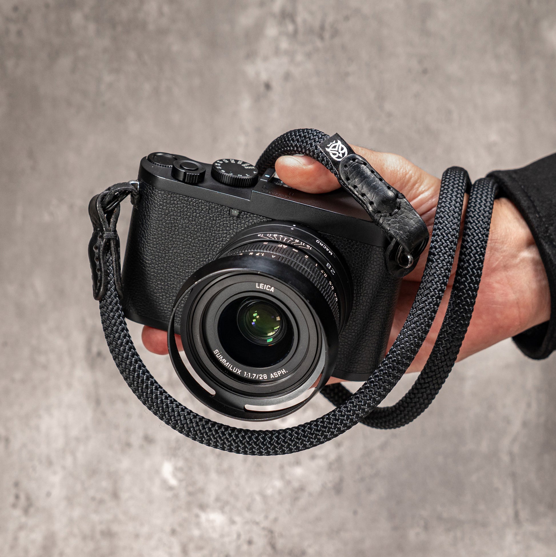 Classic Round Rope Camera Strap -  Stealth