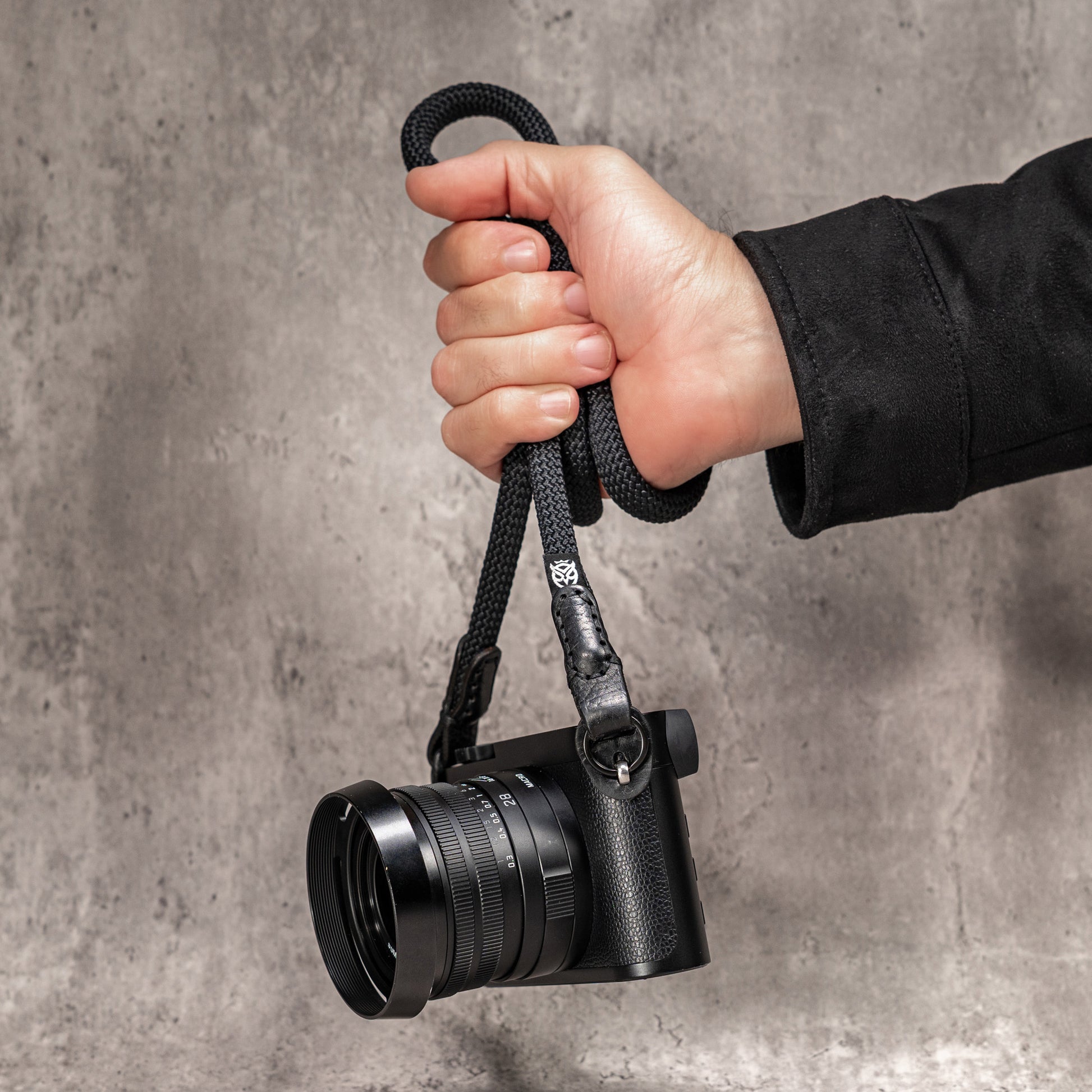 Classic Round Rope Camera Strap -  Stealth