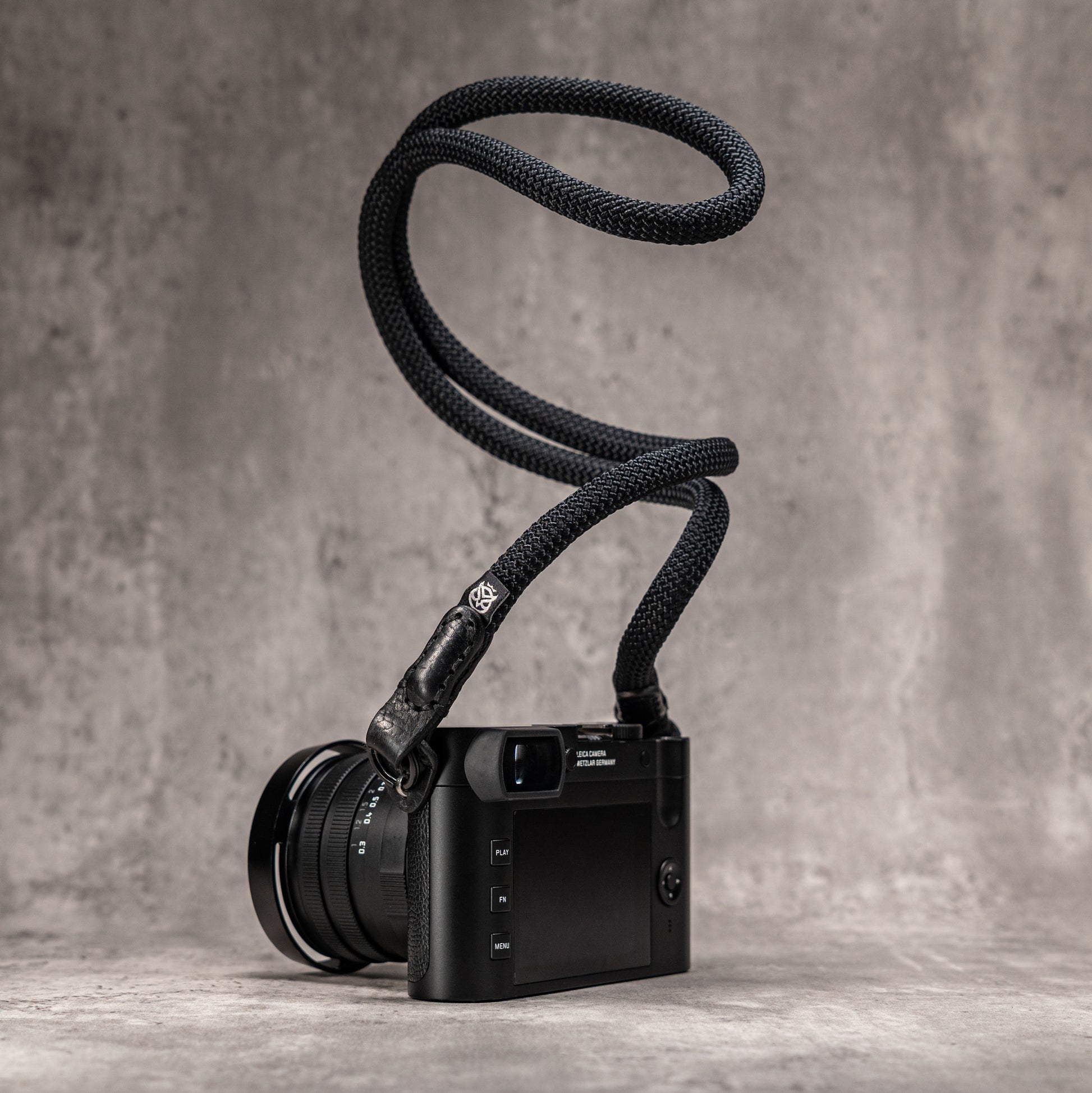 Classic Round Rope Camera Strap -  Stealth