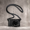 No Slice Steel Core Round Rope Camera Strap - Stealth