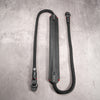 Classic Round Rope Padded Camera Strap - Black with Red Accent