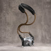 Classic Round Rope Padded Camera Strap - Safari