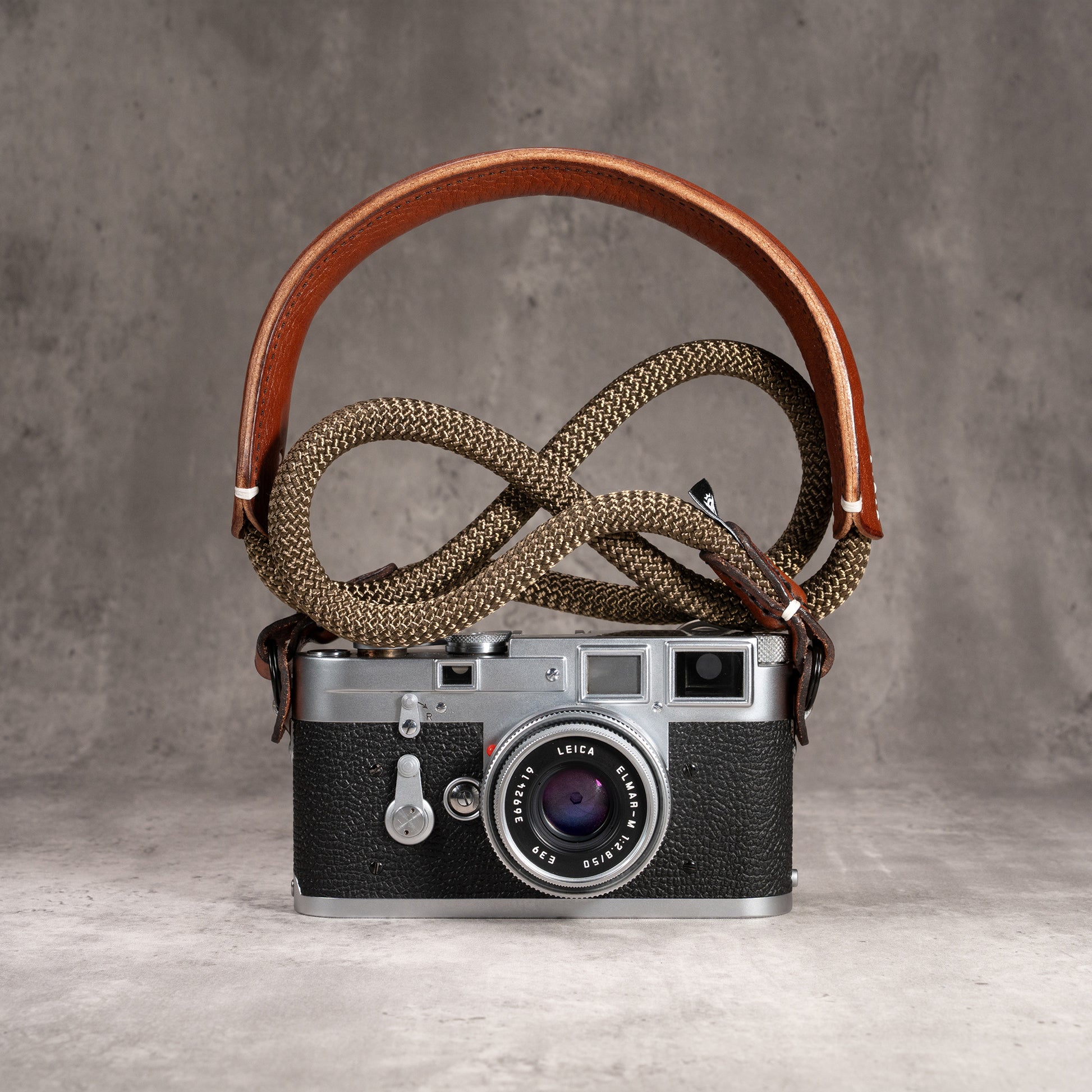 Classic Round Rope Padded Camera Strap - Outback